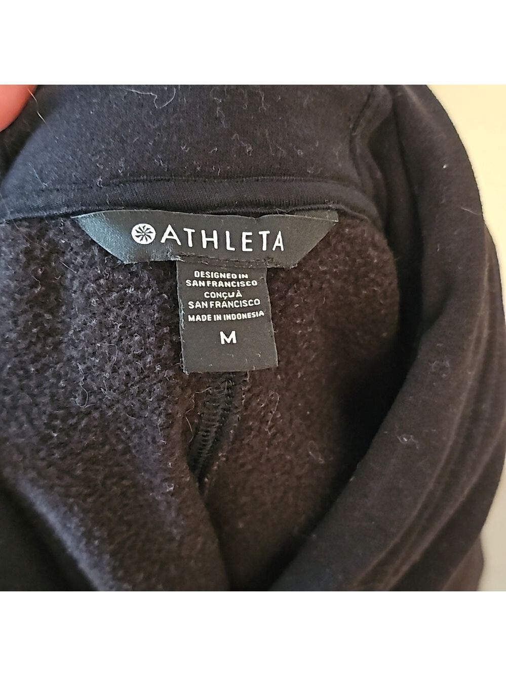 Athleta oversized sleeveless hoodie pullover - Picture 5 of 6